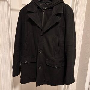 Guess Black Peacoat